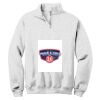 NuBlend ® 1/4 Zip Cadet Collar Sweatshirt Thumbnail