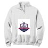 NuBlend ® 1/4 Zip Cadet Collar Sweatshirt Thumbnail