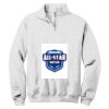 NuBlend ® 1/4 Zip Cadet Collar Sweatshirt Thumbnail