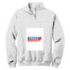 NuBlend ® 1/4 Zip Cadet Collar Sweatshirt Thumbnail