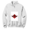 NuBlend ® 1/4 Zip Cadet Collar Sweatshirt Thumbnail