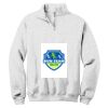 NuBlend ® 1/4 Zip Cadet Collar Sweatshirt Thumbnail