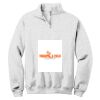 NuBlend ® 1/4 Zip Cadet Collar Sweatshirt Thumbnail