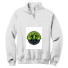 NuBlend ® 1/4 Zip Cadet Collar Sweatshirt Thumbnail