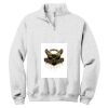 NuBlend ® 1/4 Zip Cadet Collar Sweatshirt Thumbnail