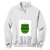 NuBlend ® 1/4 Zip Cadet Collar Sweatshirt Thumbnail