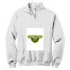 NuBlend ® 1/4 Zip Cadet Collar Sweatshirt Thumbnail