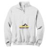 NuBlend ® 1/4 Zip Cadet Collar Sweatshirt Thumbnail