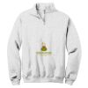 NuBlend ® 1/4 Zip Cadet Collar Sweatshirt Thumbnail