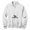 NuBlend ® 1/4 Zip Cadet Collar Sweatshirt Thumbnail