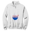 NuBlend ® 1/4 Zip Cadet Collar Sweatshirt Thumbnail