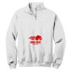 NuBlend ® 1/4 Zip Cadet Collar Sweatshirt Thumbnail