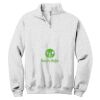 NuBlend ® 1/4 Zip Cadet Collar Sweatshirt Thumbnail