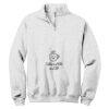 NuBlend ® 1/4 Zip Cadet Collar Sweatshirt Thumbnail