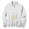 NuBlend ® 1/4 Zip Cadet Collar Sweatshirt Thumbnail