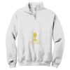NuBlend ® 1/4 Zip Cadet Collar Sweatshirt Thumbnail