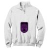 NuBlend ® 1/4 Zip Cadet Collar Sweatshirt Thumbnail