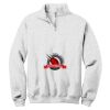 NuBlend ® 1/4 Zip Cadet Collar Sweatshirt Thumbnail