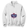NuBlend ® 1/4 Zip Cadet Collar Sweatshirt Thumbnail