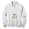 NuBlend ® 1/4 Zip Cadet Collar Sweatshirt Thumbnail