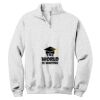 NuBlend ® 1/4 Zip Cadet Collar Sweatshirt Thumbnail