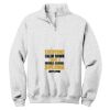 NuBlend ® 1/4 Zip Cadet Collar Sweatshirt Thumbnail