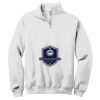 NuBlend ® 1/4 Zip Cadet Collar Sweatshirt Thumbnail