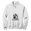 NuBlend ® 1/4 Zip Cadet Collar Sweatshirt Thumbnail