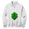 NuBlend ® 1/4 Zip Cadet Collar Sweatshirt Thumbnail