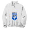 NuBlend ® 1/4 Zip Cadet Collar Sweatshirt Thumbnail