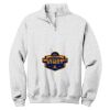 NuBlend ® 1/4 Zip Cadet Collar Sweatshirt Thumbnail