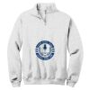 NuBlend ® 1/4 Zip Cadet Collar Sweatshirt Thumbnail