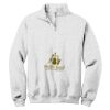 NuBlend ® 1/4 Zip Cadet Collar Sweatshirt Thumbnail