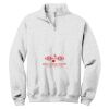 NuBlend ® 1/4 Zip Cadet Collar Sweatshirt Thumbnail