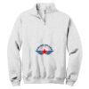 NuBlend ® 1/4 Zip Cadet Collar Sweatshirt Thumbnail
