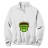 NuBlend ® 1/4 Zip Cadet Collar Sweatshirt Thumbnail