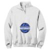 NuBlend ® 1/4 Zip Cadet Collar Sweatshirt Thumbnail