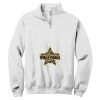 NuBlend ® 1/4 Zip Cadet Collar Sweatshirt Thumbnail