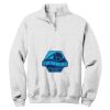 NuBlend ® 1/4 Zip Cadet Collar Sweatshirt Thumbnail