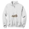 NuBlend ® 1/4 Zip Cadet Collar Sweatshirt Thumbnail