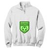 NuBlend ® 1/4 Zip Cadet Collar Sweatshirt Thumbnail