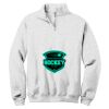 NuBlend ® 1/4 Zip Cadet Collar Sweatshirt Thumbnail