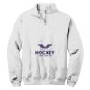 NuBlend ® 1/4 Zip Cadet Collar Sweatshirt Thumbnail