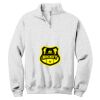 NuBlend ® 1/4 Zip Cadet Collar Sweatshirt Thumbnail
