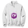 NuBlend ® 1/4 Zip Cadet Collar Sweatshirt Thumbnail