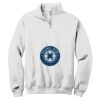 NuBlend ® 1/4 Zip Cadet Collar Sweatshirt Thumbnail