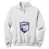 NuBlend ® 1/4 Zip Cadet Collar Sweatshirt Thumbnail