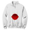 NuBlend ® 1/4 Zip Cadet Collar Sweatshirt Thumbnail
