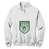 NuBlend ® 1/4 Zip Cadet Collar Sweatshirt Thumbnail