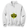 NuBlend ® 1/4 Zip Cadet Collar Sweatshirt Thumbnail